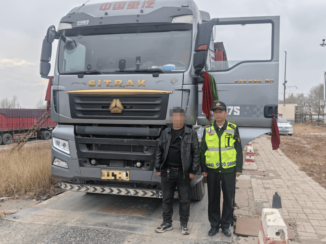 青城交警精准打击,5台“百吨王”被查获