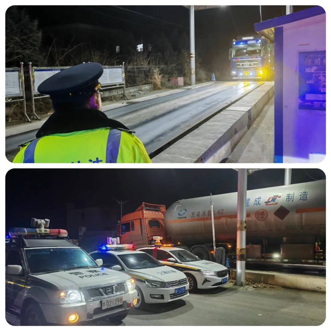 除隐患保(bǎo)安全，四(sì)支队（兴安）一大队攜(xié)手交警重拳打击“百吨王”