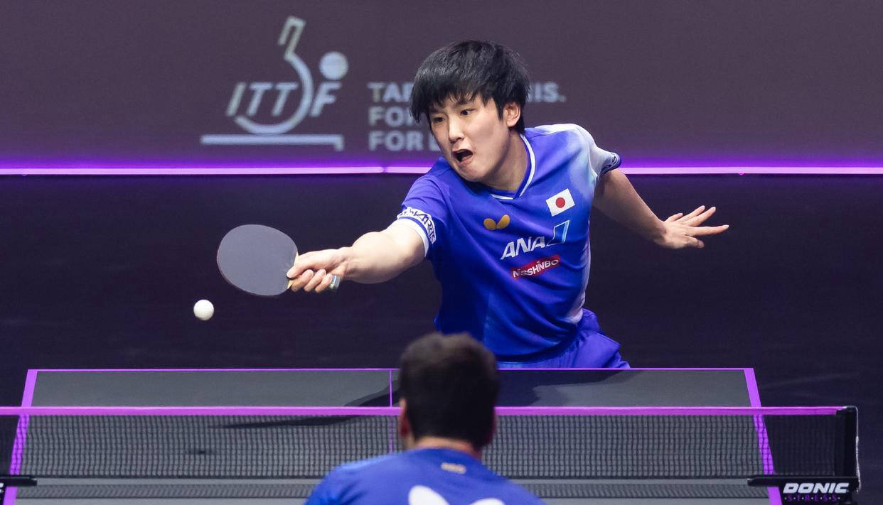 张本美和与张本智和轻松战胜对手,比赛悬念不大