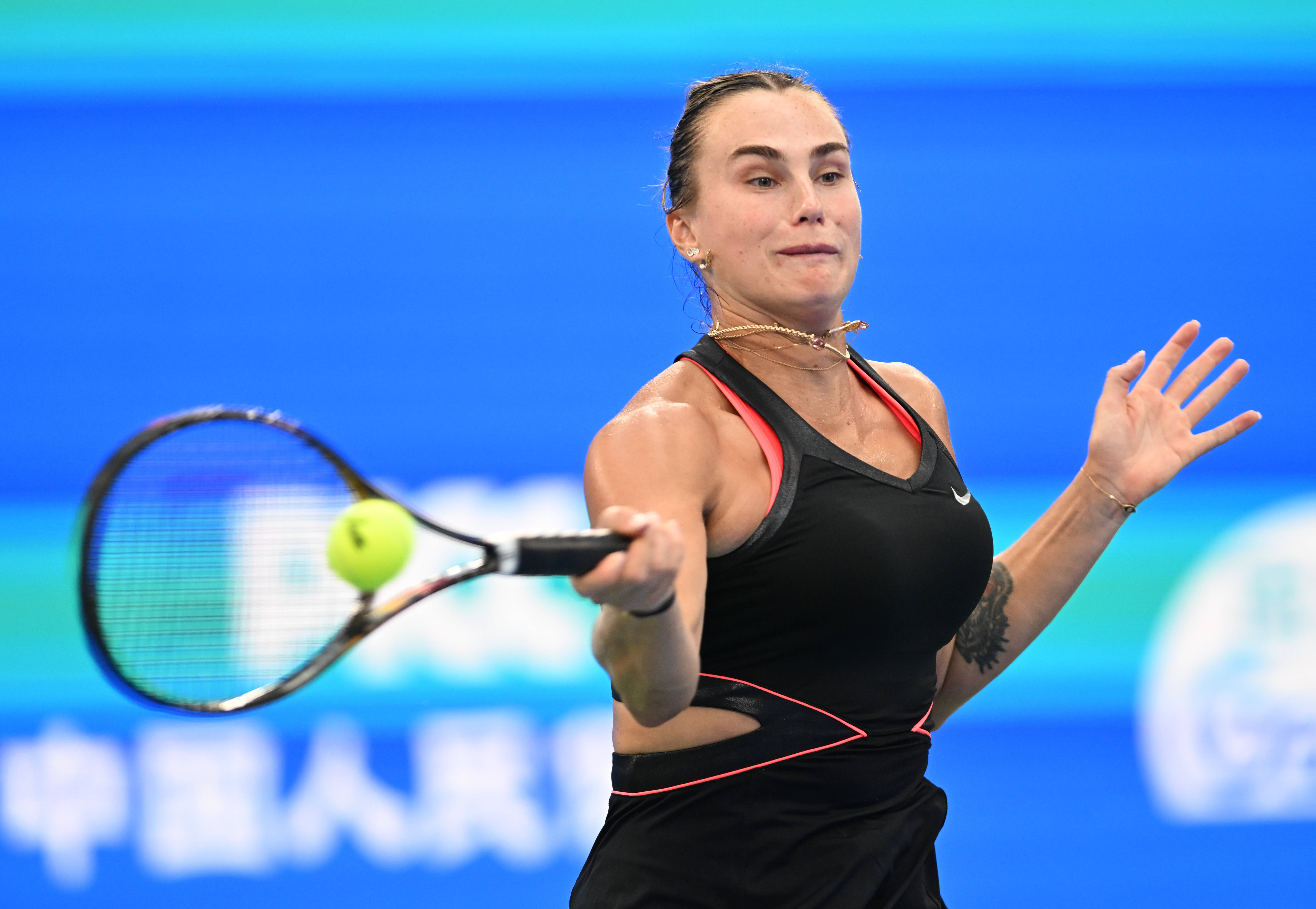 (体育)网球——武网:萨巴伦卡晋级