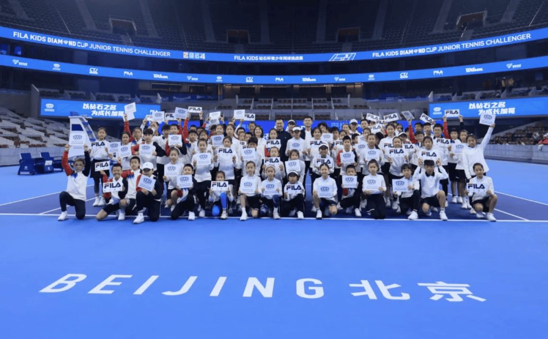 在网球中国赛季,FILA打出ACE球