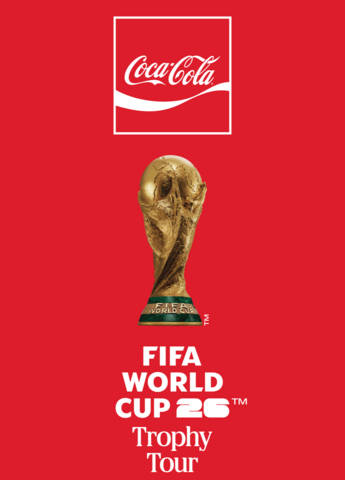 Coca-Cola贊(zàn)助的FIFA世界(jiè)盃(bēi)奖盃(bēi)巡回展將(jiāng)在2026年(nián)FIFA世界(jiè)盃(bēi)開(kāi)幕(mù)前開(kāi)启全球(qiú)之旅(lǚ)