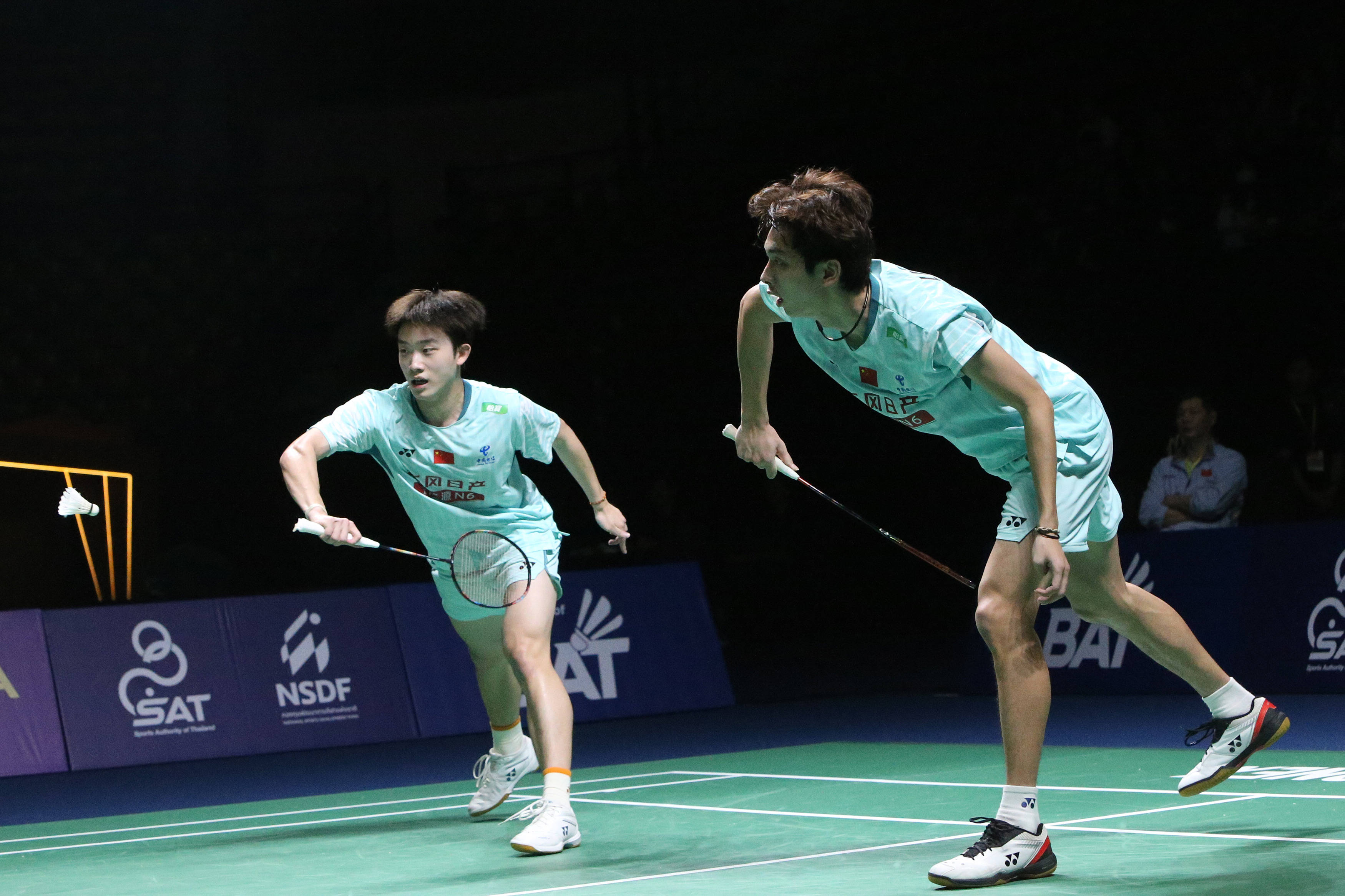 （体育）羽毛球——泰国大师赛：胡珂源/林祥毅无缘男双决赛