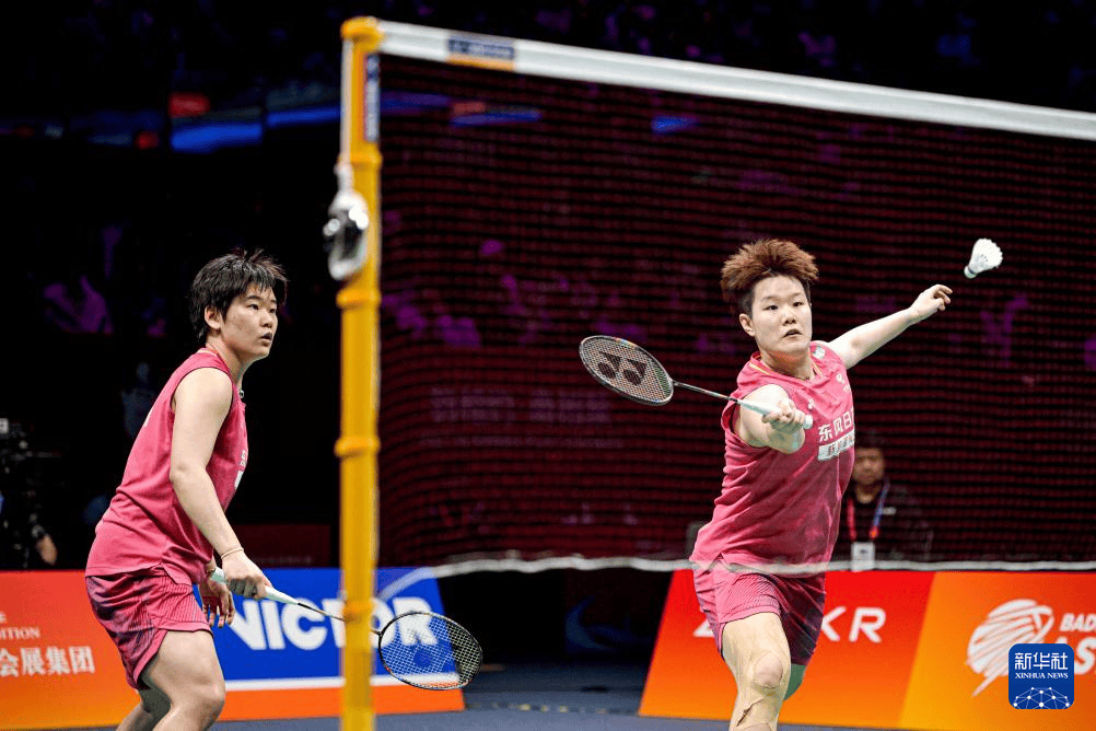 羽毛球亚锦赛：刘圣书/谭宁晋级女双决赛